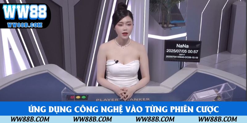 Ứng dụng công nghệ vào từng phiên cược