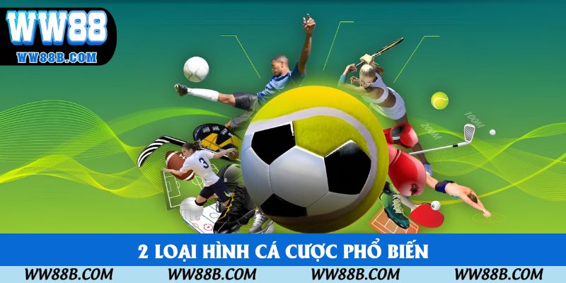 2 loại hình cá cược phổ biến