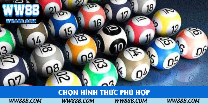 Chọn hình thức phù hợp